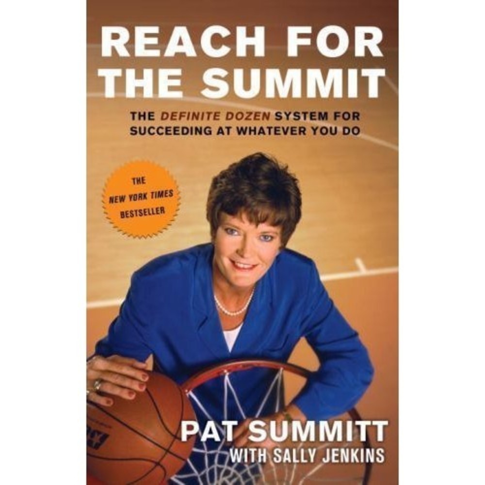 Vintage 90's Pat Summitt Reach for the Summit Paperback VOLS